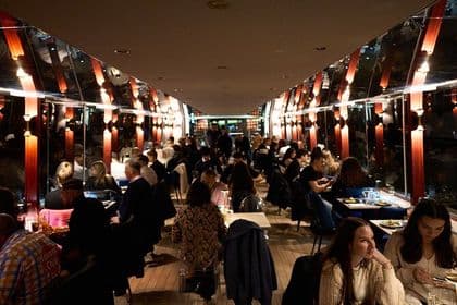 Paris Theo Boat Seine River Italian Trattoria Style Dinner Cruise