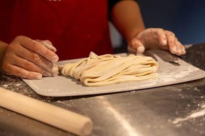 Kyoto Udon and Tempura Cooking Class with Professional Chefs