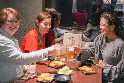 Osaka Bar Hopping Night Walking Tour in Namba