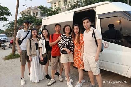 Roundtrip transfer from DaNang hotel to Golden Bridge- BaNahill