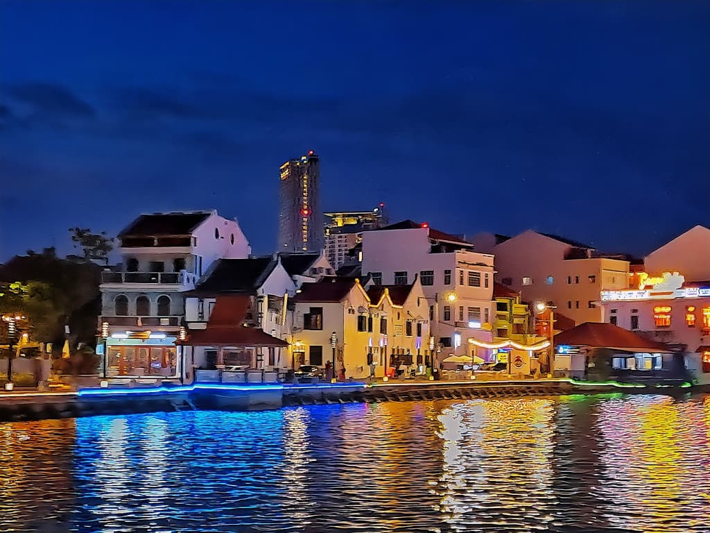 View of Straits of Malacca