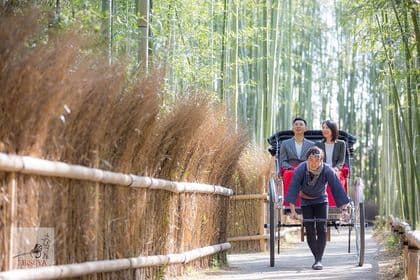 Kyoto Arashiyama Rickshaw Tour with Bamboo Forest