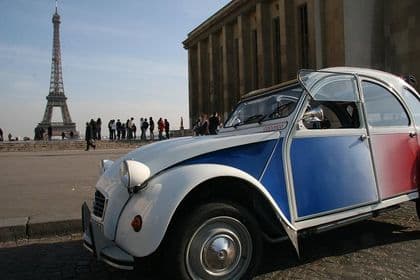 Paris Classic tour in 2CV