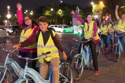 Paris Evening Bike Tour with 1-hour Seine River Cruise