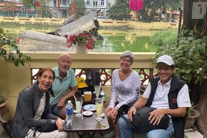 Hanoi City Bike Tour through Banana Island & Food Tasting