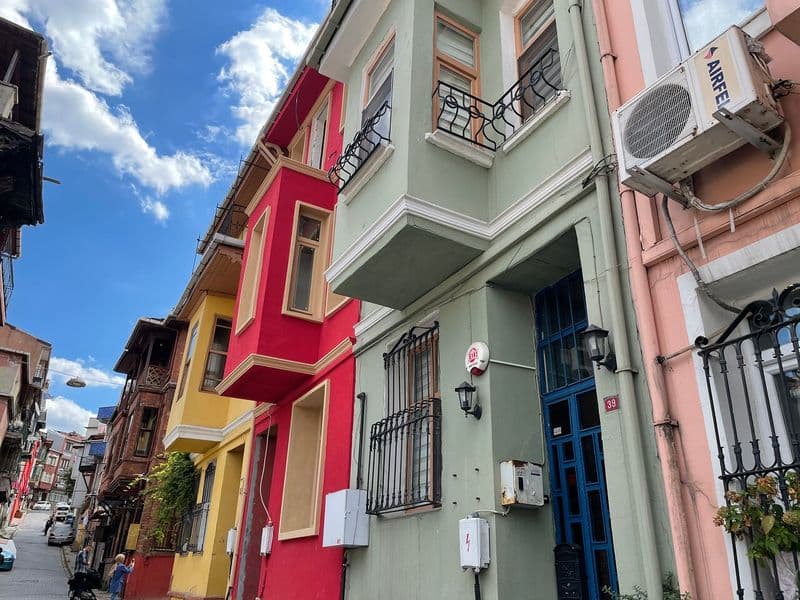 Merdivenli Yokuş Evleri Balat