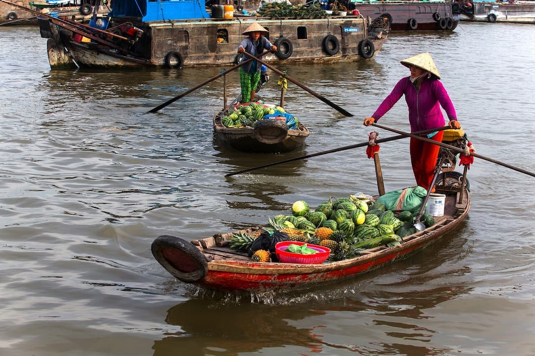 Cai Be Floating Market