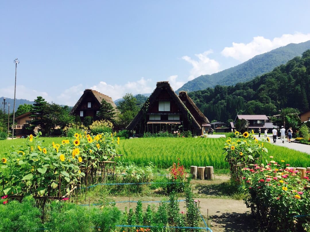 The Historic Villages of Shirakawa-go Gassho Style Houses