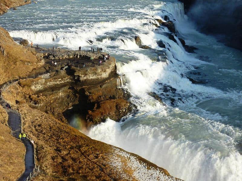 Gullfoss Waterfall